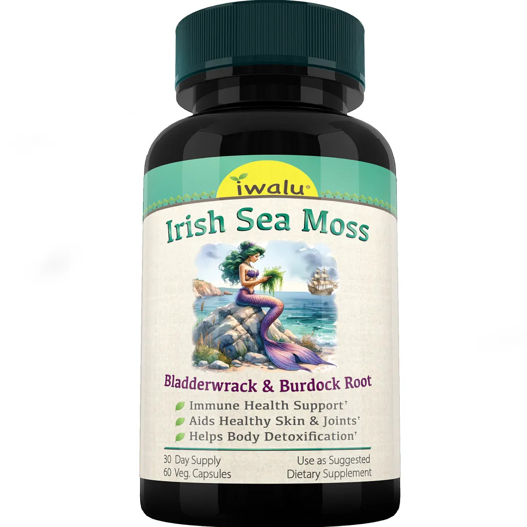 Nutri Organic Sea Moss | Best Supplement Capsule Pill Men Women FREE SHIP