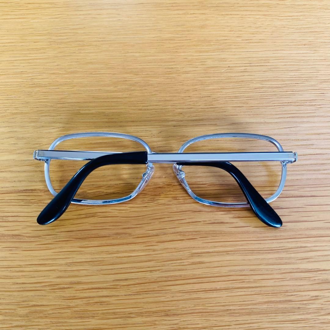 American Optical 207-2 Silver Eyeglasses 52□16-135 Made in United Kingdom