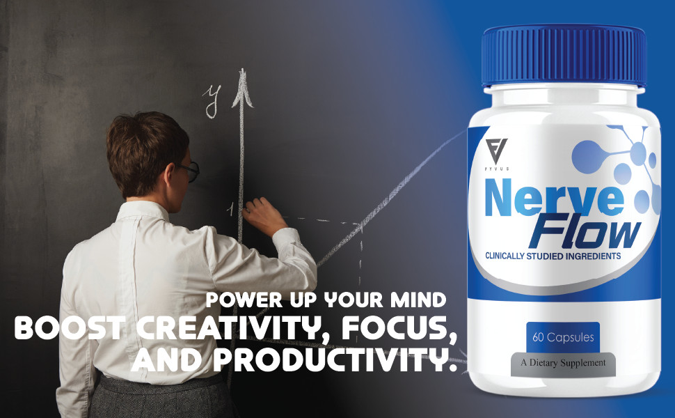 (5 Pack) Nerve Flow Nerve Support Supplement, NerveFlow Advanced (300 Capsules)