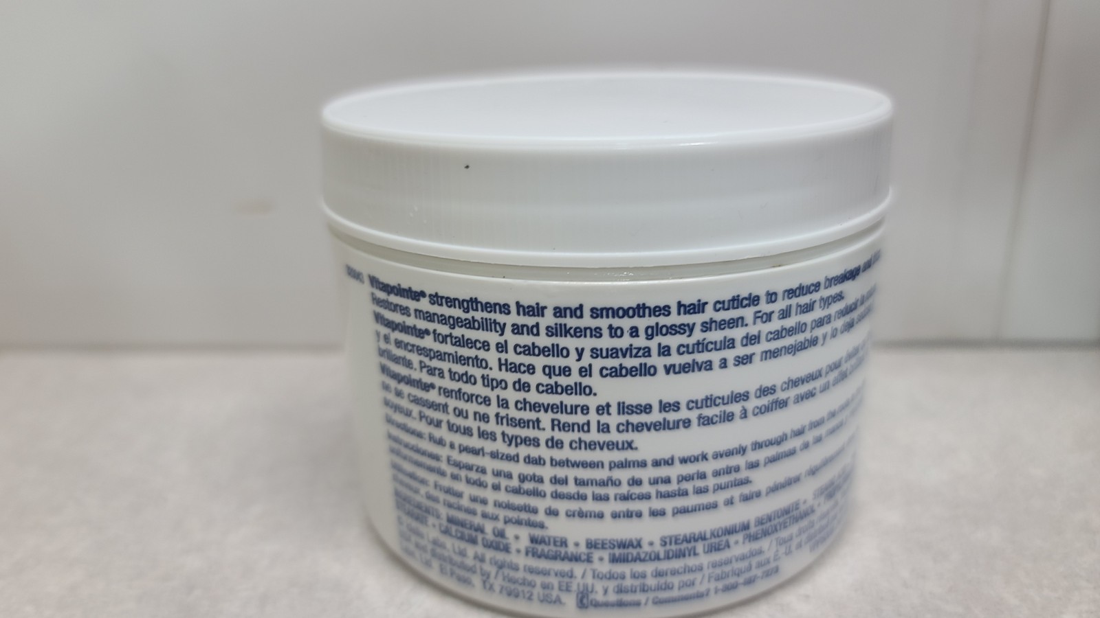 Vitapointe Creme Hairdress and Conditioner,strengthens Hair 8oz New