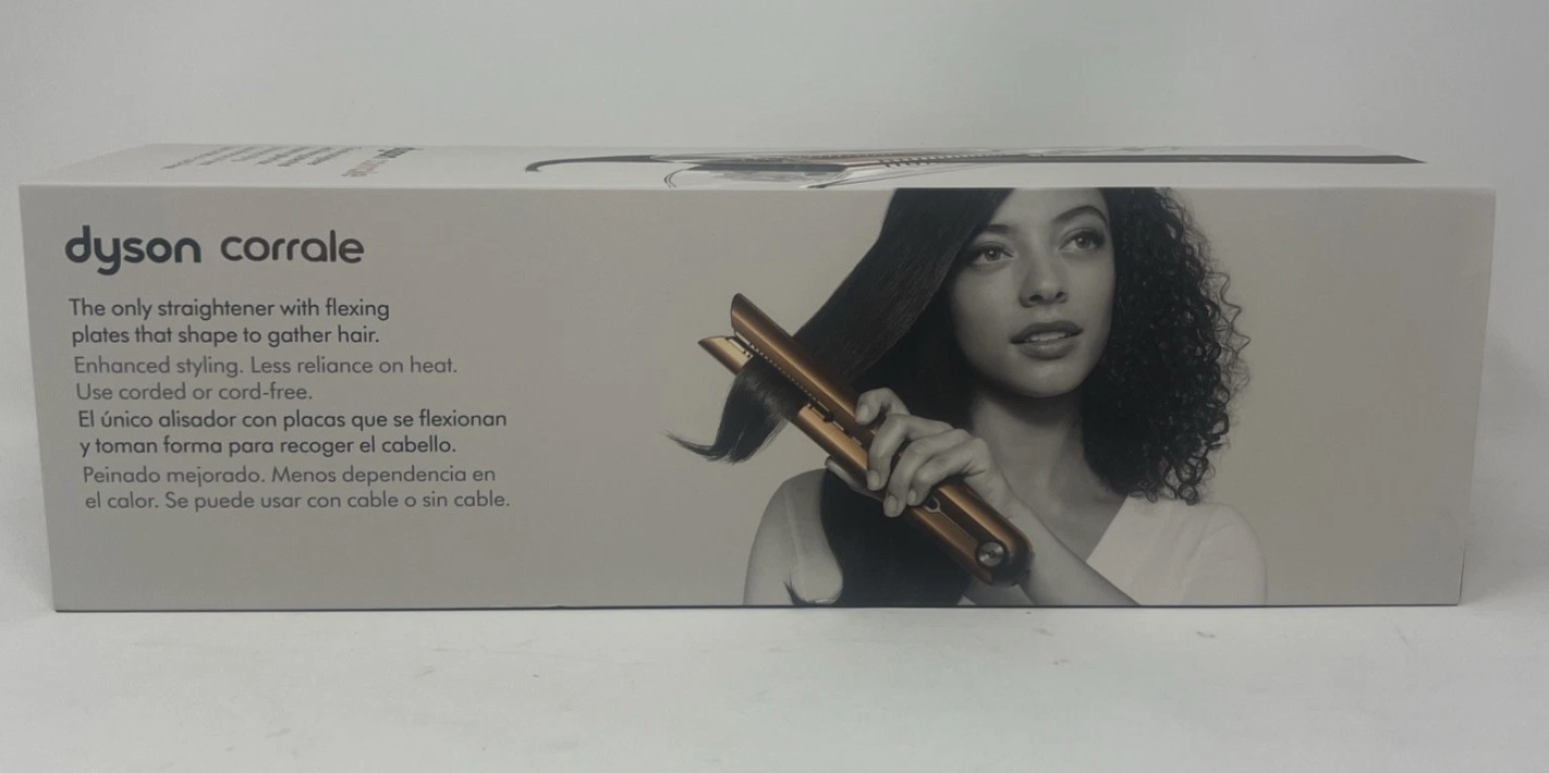 Dyson Corrale Hair Straightener Nickel/Copper – Brand New