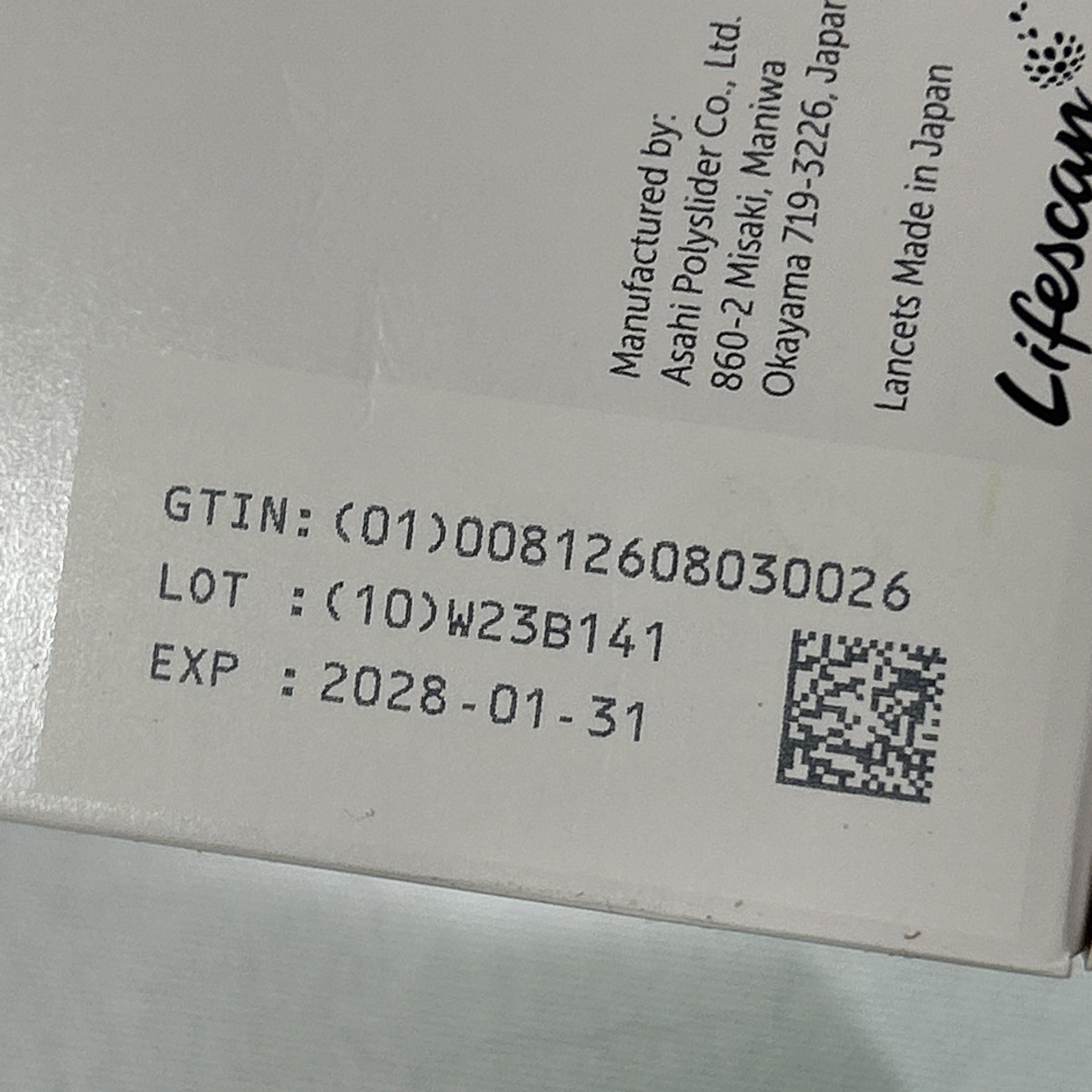 500 ONETOUCH DELICA PLUS 30 GAUGE LANCETS (5×100) EXP. 09/2025-12/2029 HSA/FSA
