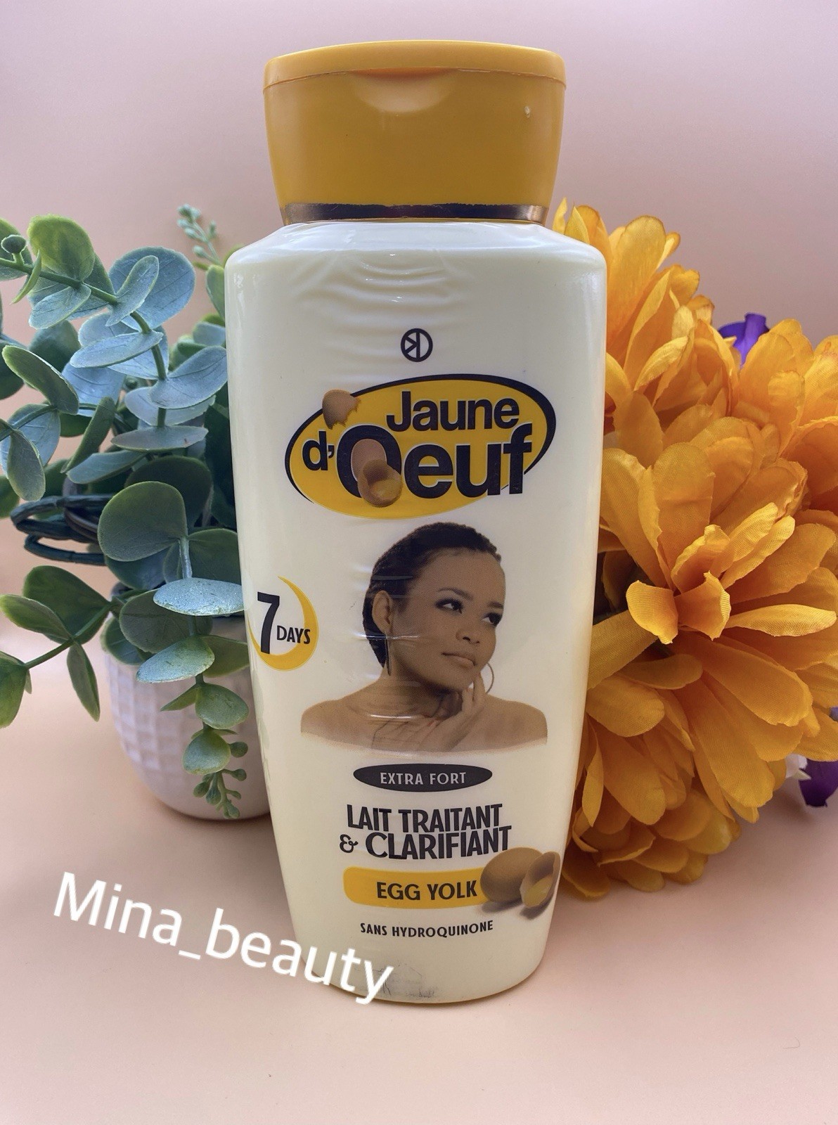 Jaune d’Oeuf Extra Fort Egg Yolk Clarifying Moisturizing Milk, 450 ml