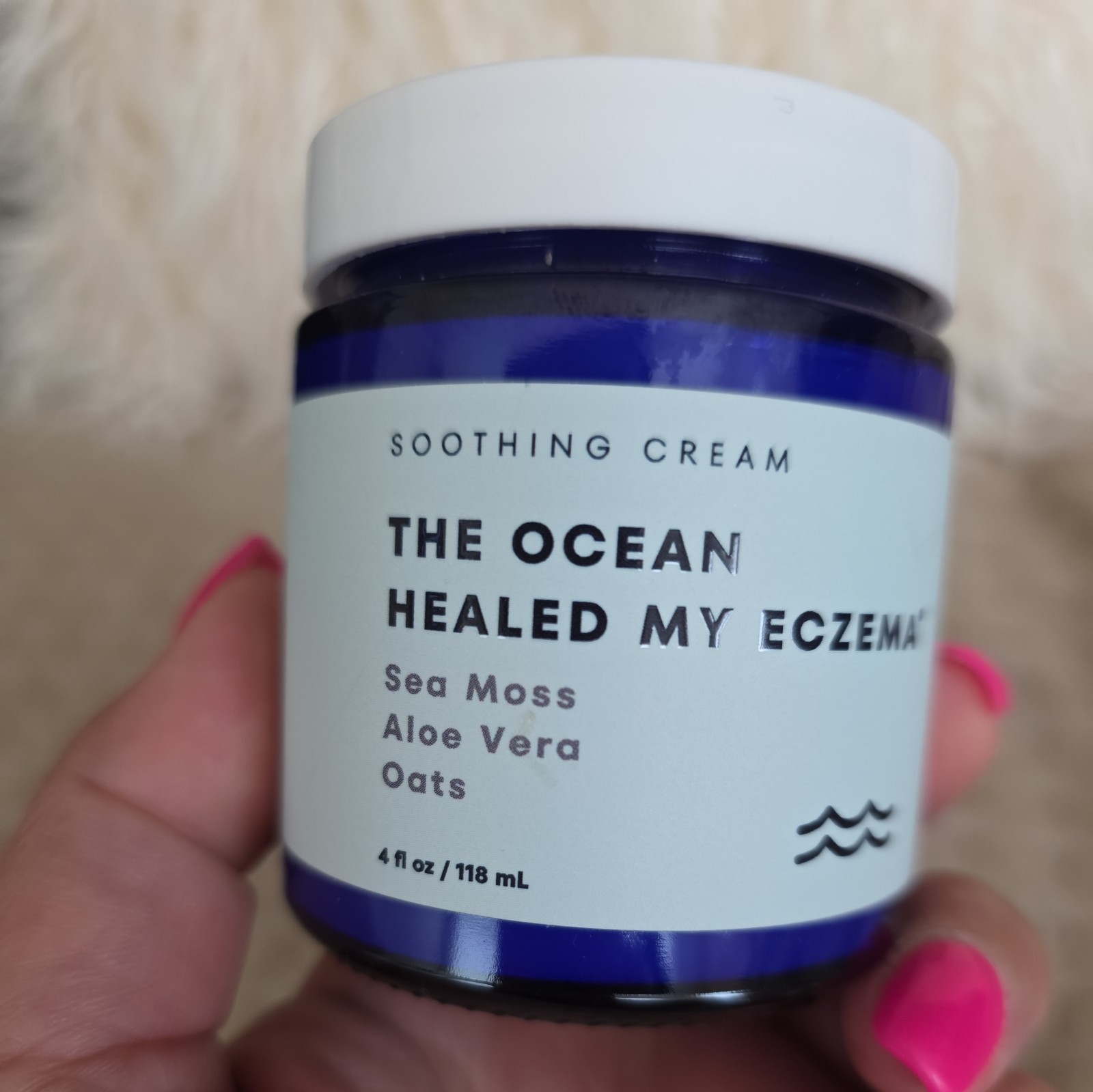 The Ocean Healed My Eczema Natural & Soothing Eczema Cream EXP 10/27 – Brand New