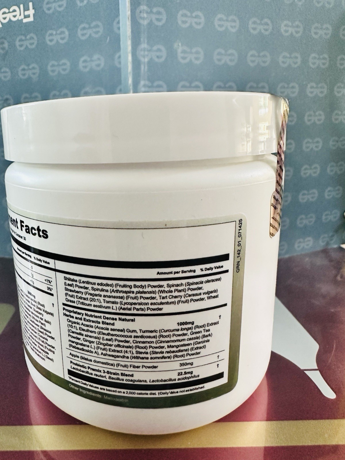 SV Train Naturals MegaGreens Superfood Powder Digestive Support 4.69oz