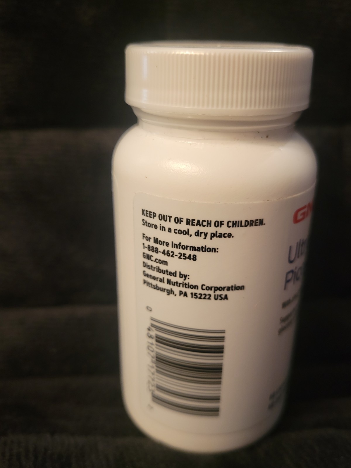 GNC Ultra Chromium Picolinate 800mcg w/ Zinc 60 Capsules Exp 11/2026 New