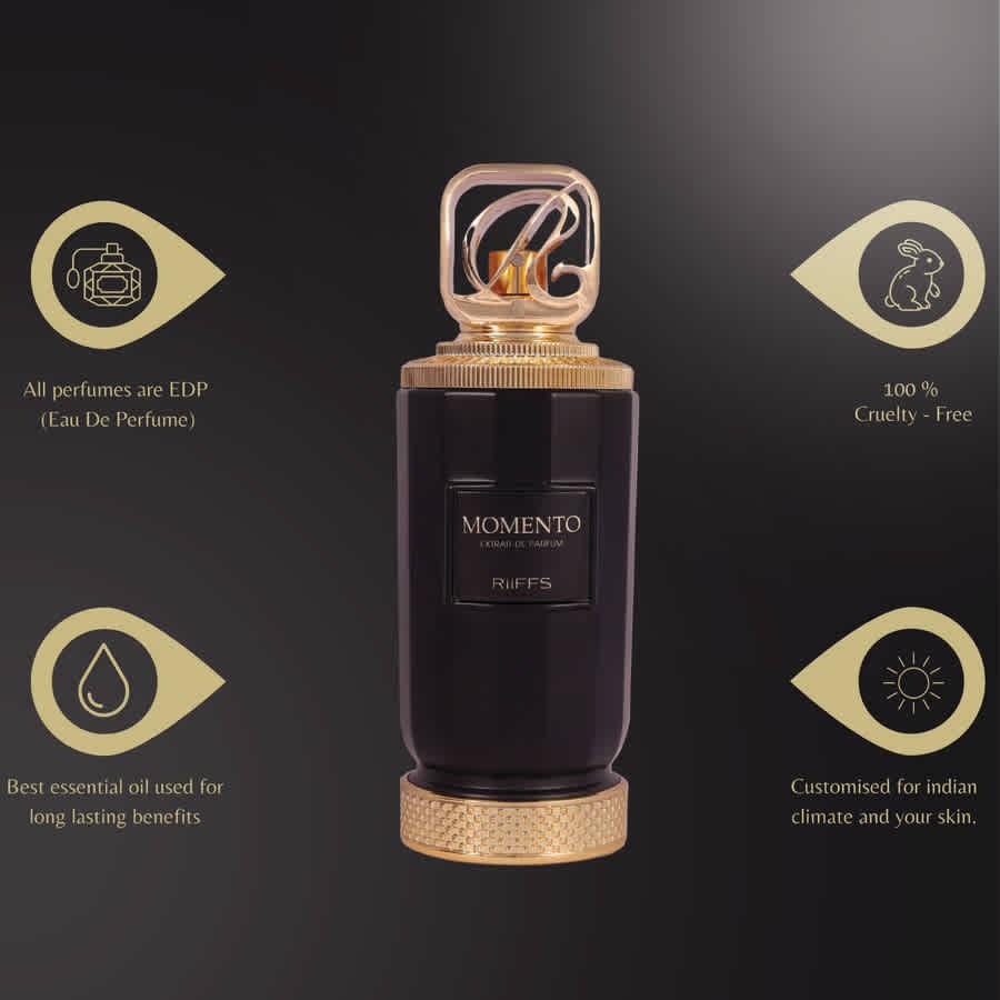 Riiffs Unisex Momento EDP Spray 3.4 oz Fragrances 6297001574201