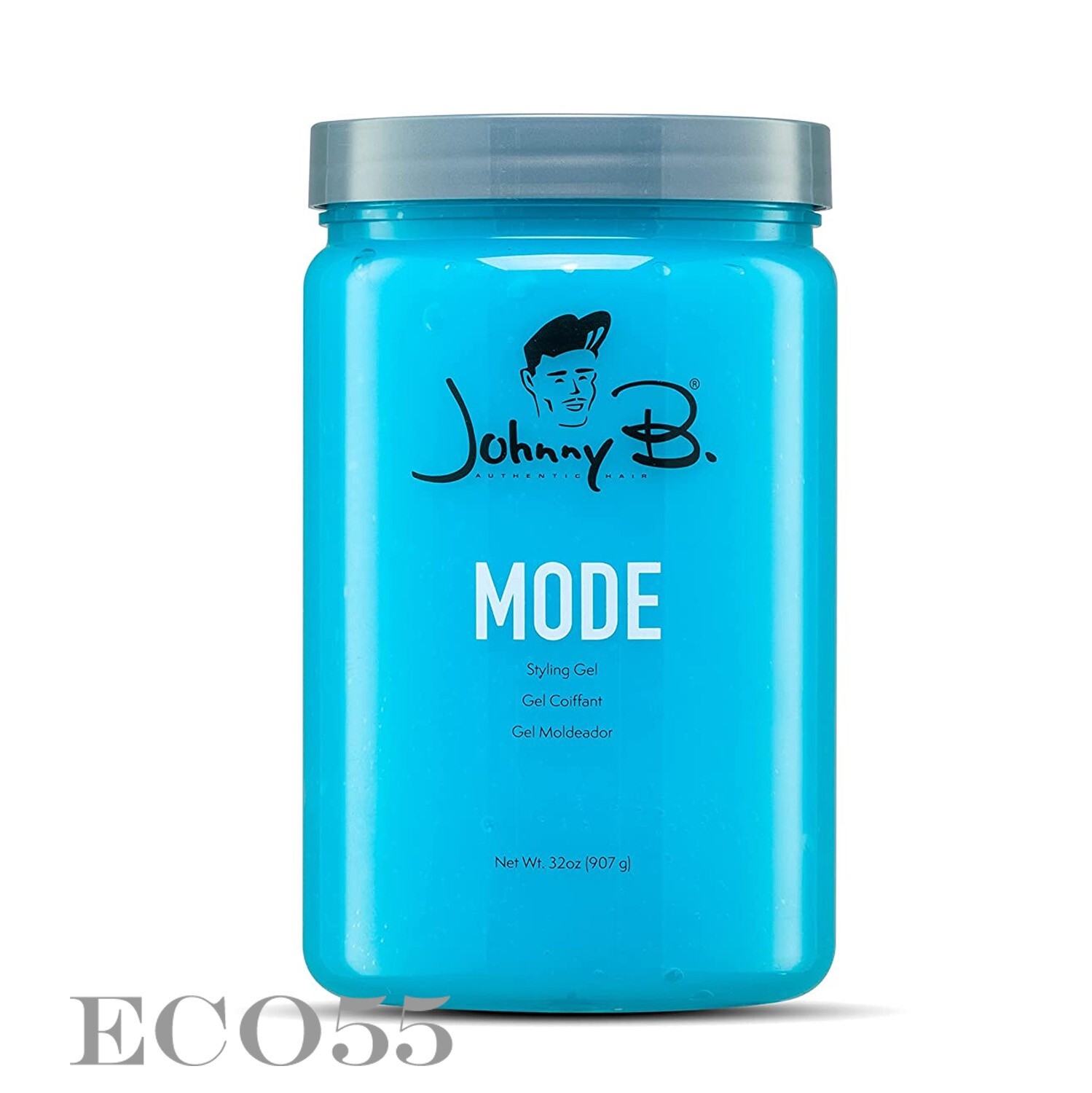 Johnny B Mode Hair Styling Gel 32 oz Medium Hold UNISEX WET LOOK, SEALED JAR