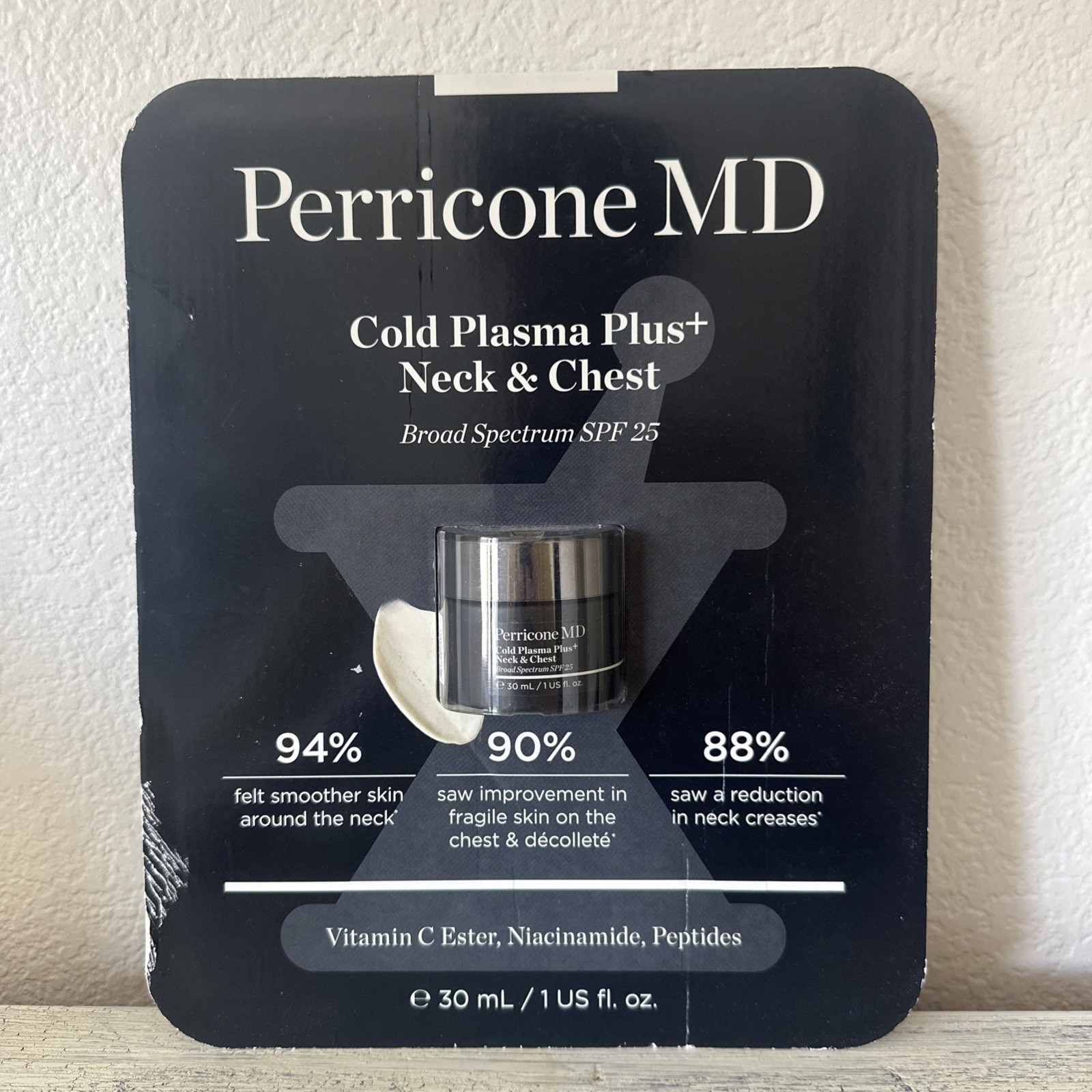 PERRICONE MD Cold Plasma Plus+ Neck & Chest Broad Spectrum SPF 25 Factory Sealed