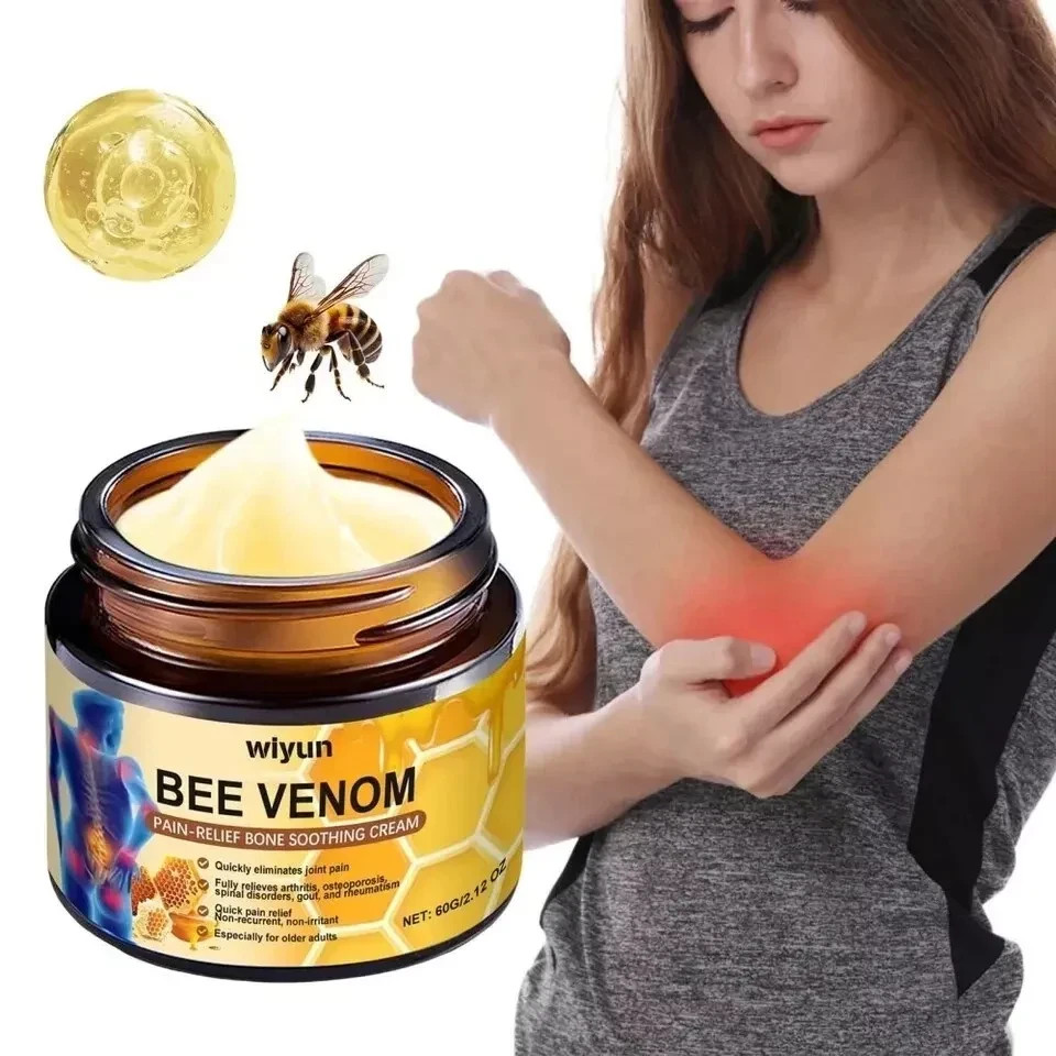 Bee Venom Joint Pain Relief Cream Joint &amp Bone Cream For Men Women Treatment~