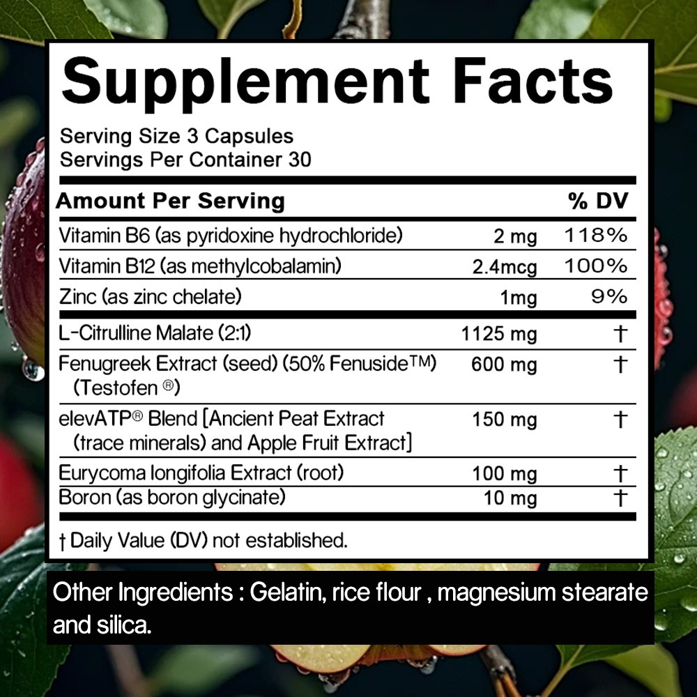 Nugenix Total-T Testosterone Booster 90 Capsules – Enhanced Endurance and Energy