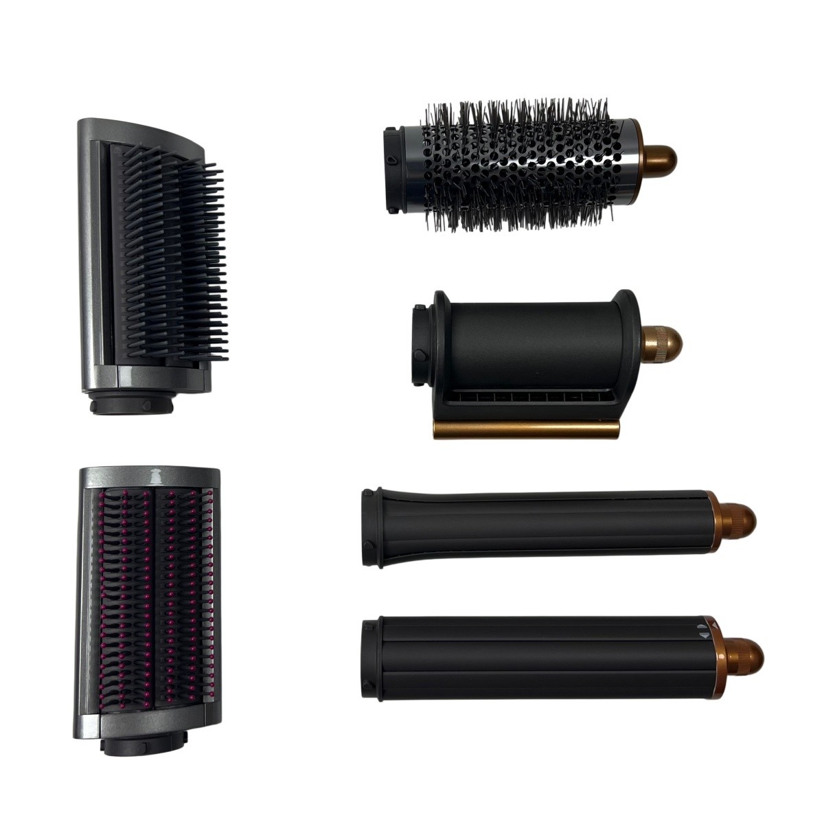 Dyson HS05 Airwrap Multi-Styler Long Hair Dryer Complete Nickel/Copper W/Heads