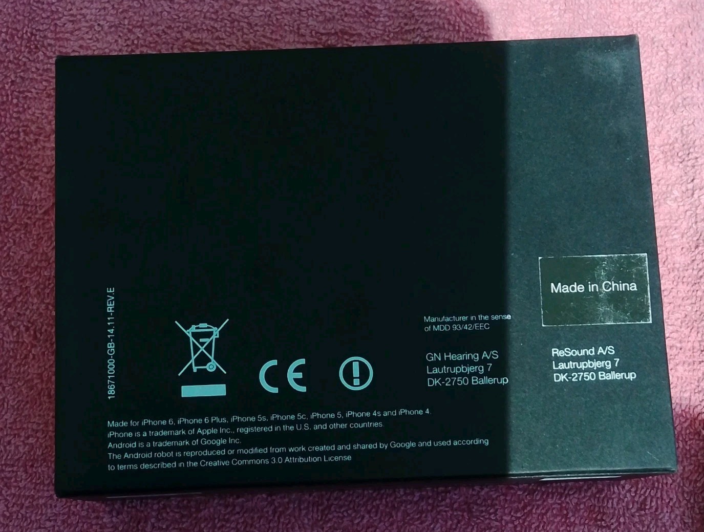 ReSound Unite Phone Clip Bluetooth for iPhone