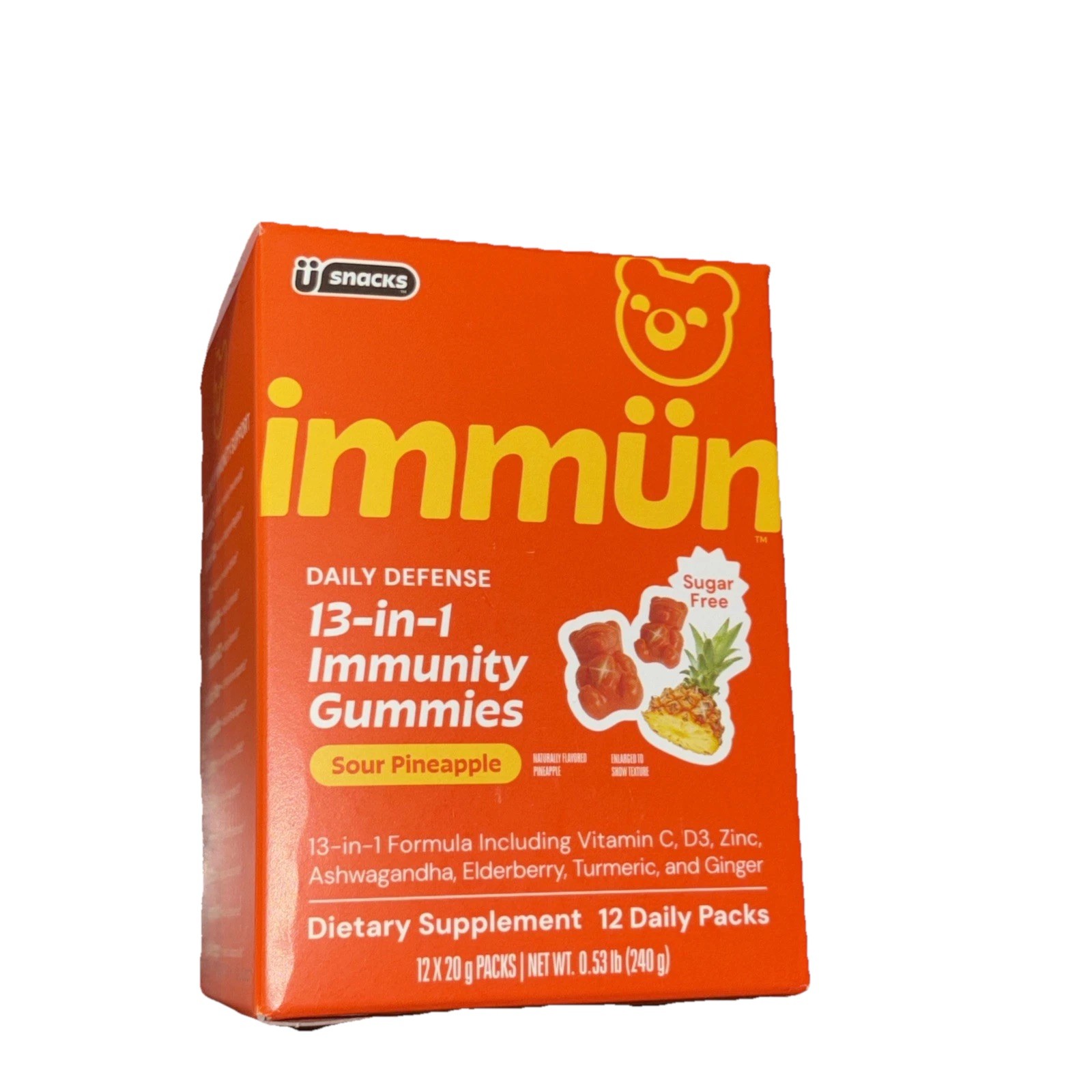 Immun 13-in-1 Immunity Gummies Lot 6 Boxes 12 Daily Packs Exp 08/27 New