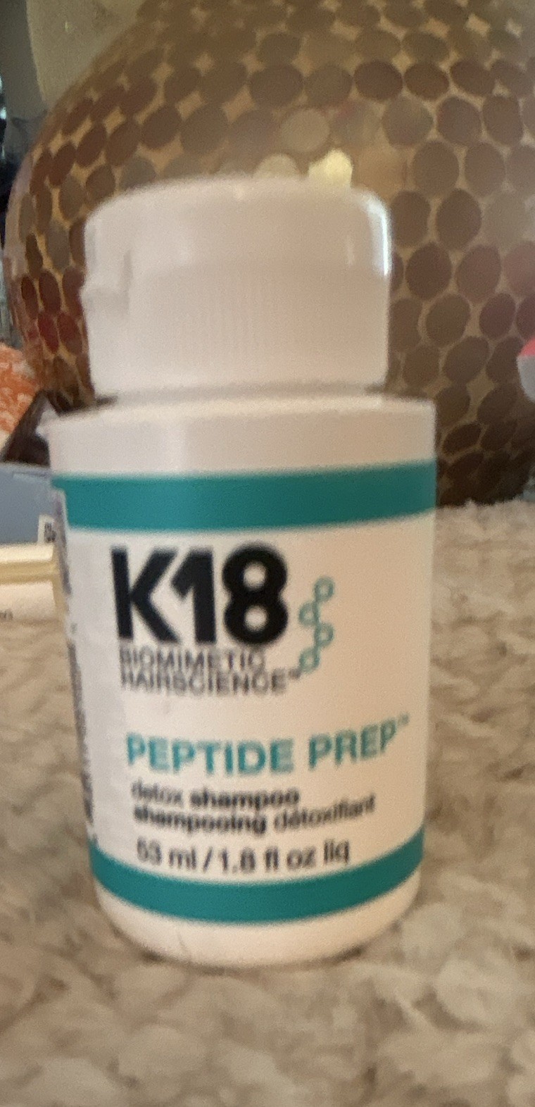 K18 Biomimetic Hairscience Peptide Prep Detox Shampoo 53ml Clarifying Repair