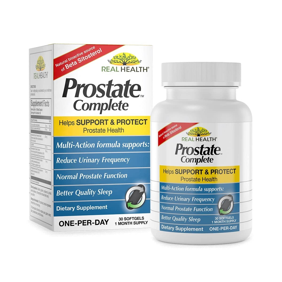 Prostate Health Supplements for Men – Saw Palmetto, Lycopene, Resveratrol, 30 Co