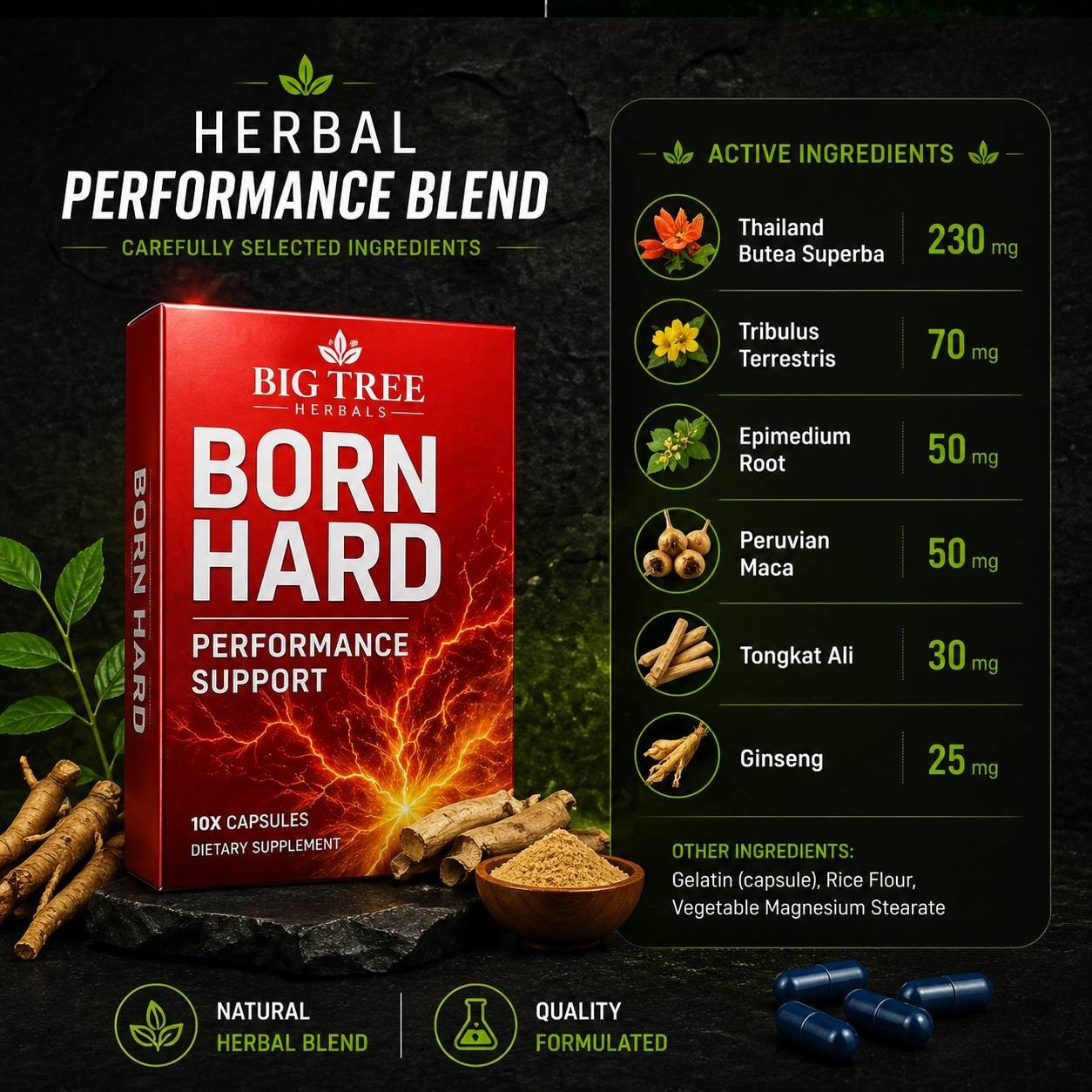 NEW . 10 Powerful Blue Capsules . Works In 10 Minutes. Guaranteed..