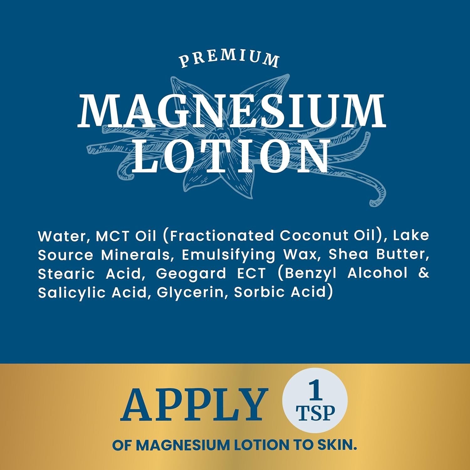 M3 Magnesium Lotion to Relieve Muscle Cramps & Soreness Calming Recovery, 8 oz