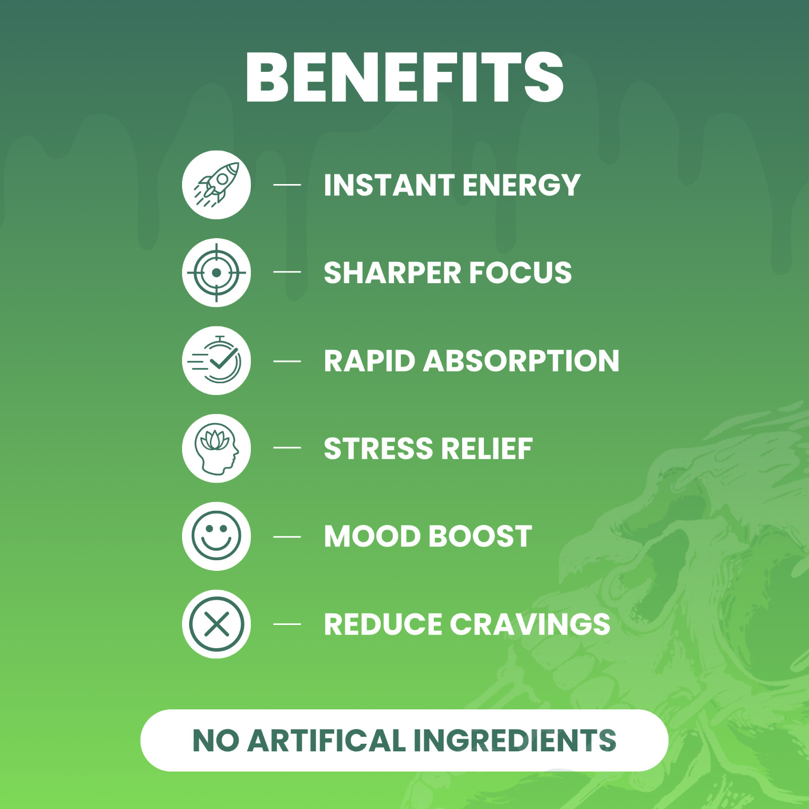 RIP Caffeine Nootropic Energy Pouches – Wintergreen – All-Natural – 5 Pack