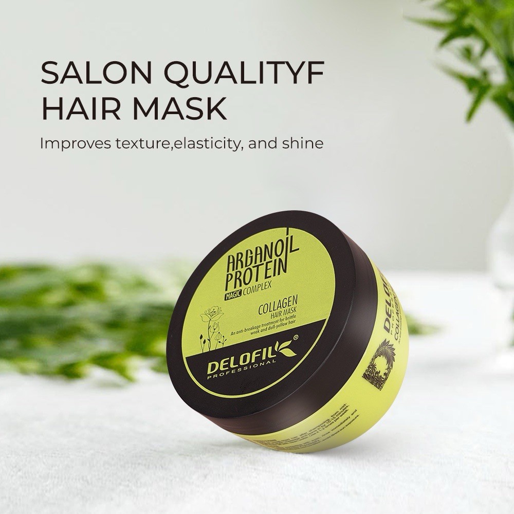 Delofil Hair Treatment Deep Repair | 100% Original Argan Oil shipping free