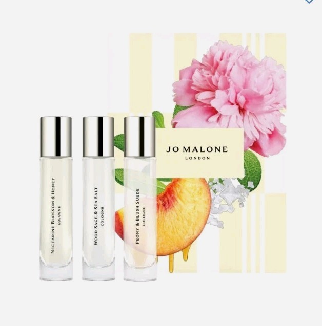 Jo Malone London Fresh & Floral Cologne Trio Gift Set NEW!