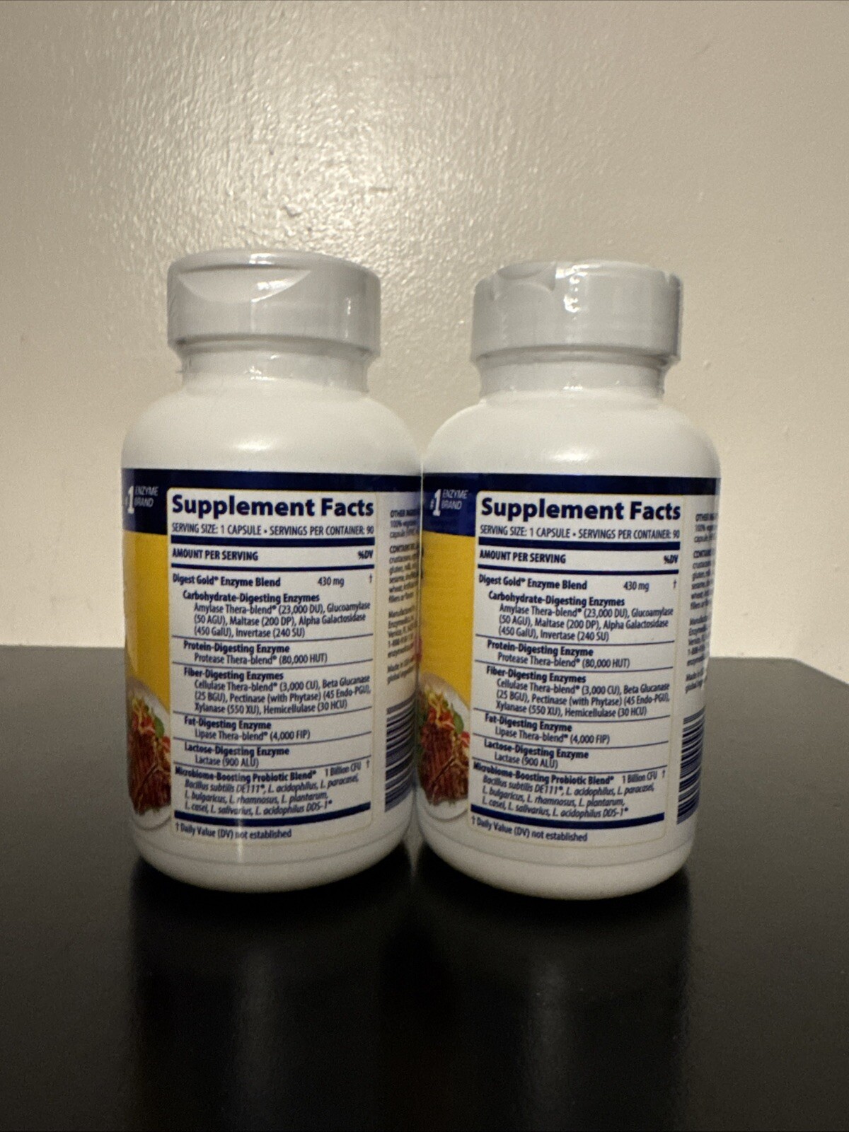 Enzymedica Digest Gold +Probiotics Digestive Support 180 Capsules