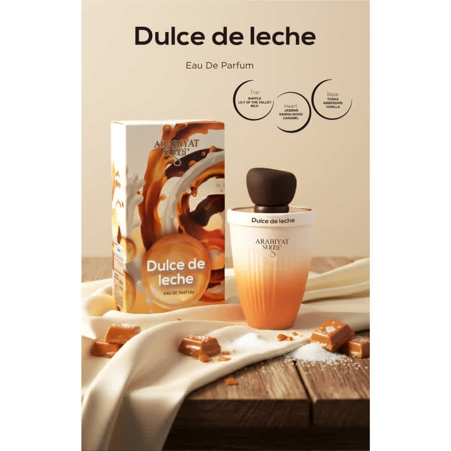 Arabiyat Sugar Unisex Dulce De Leche EDP Spray 3.4 oz Fragrances 6290361916889