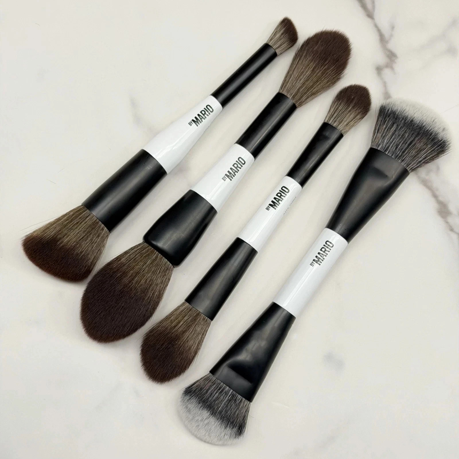 Makeup By Mario F1 F2 F3 F4 Brush Bundle Set – 4pcs Face Powder Blush FOundation