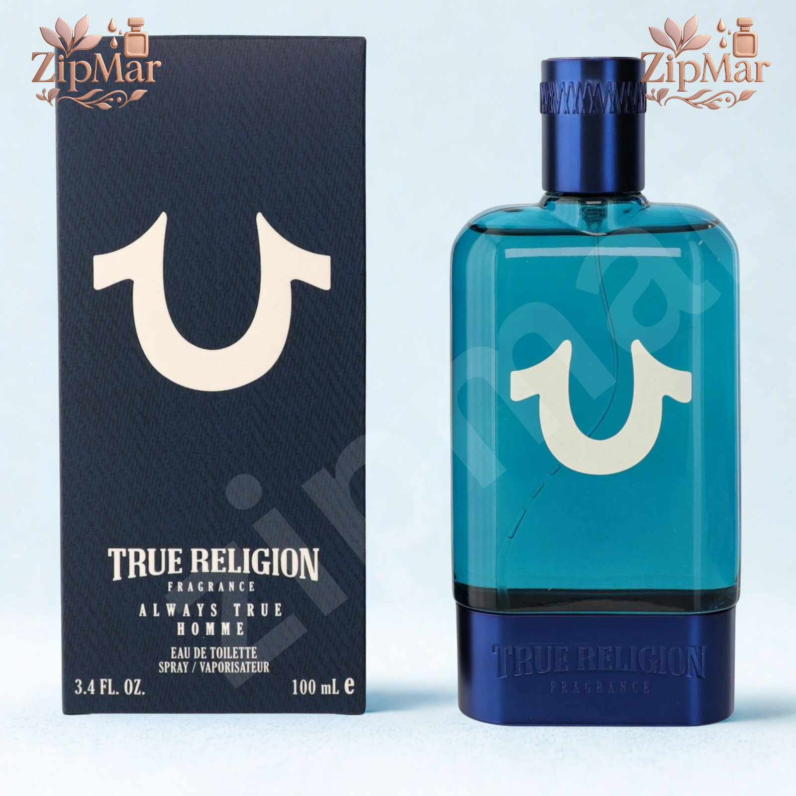 Fresh True Religion Always True Homme EDT 3.4floz/100ml Men Woody Spicey Cologne