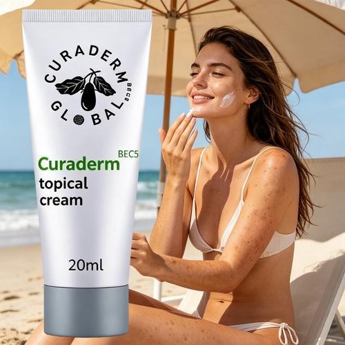 BEC 5 CURADERM Cream 20ml | With Application Tape