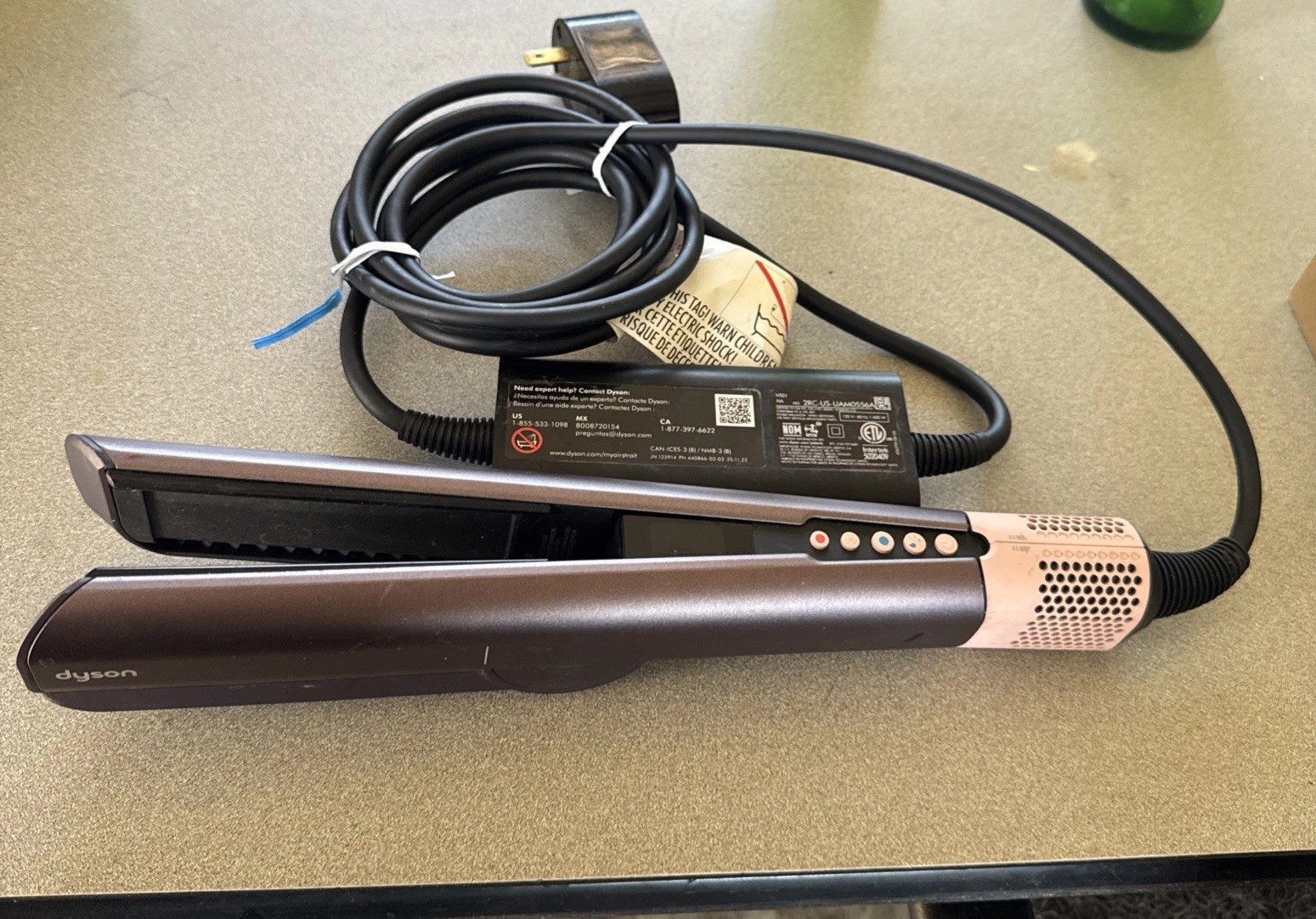 Dyson Airstrait Limited Edition Straightener Wet to Dry Hair– Jasper Plum/Rose