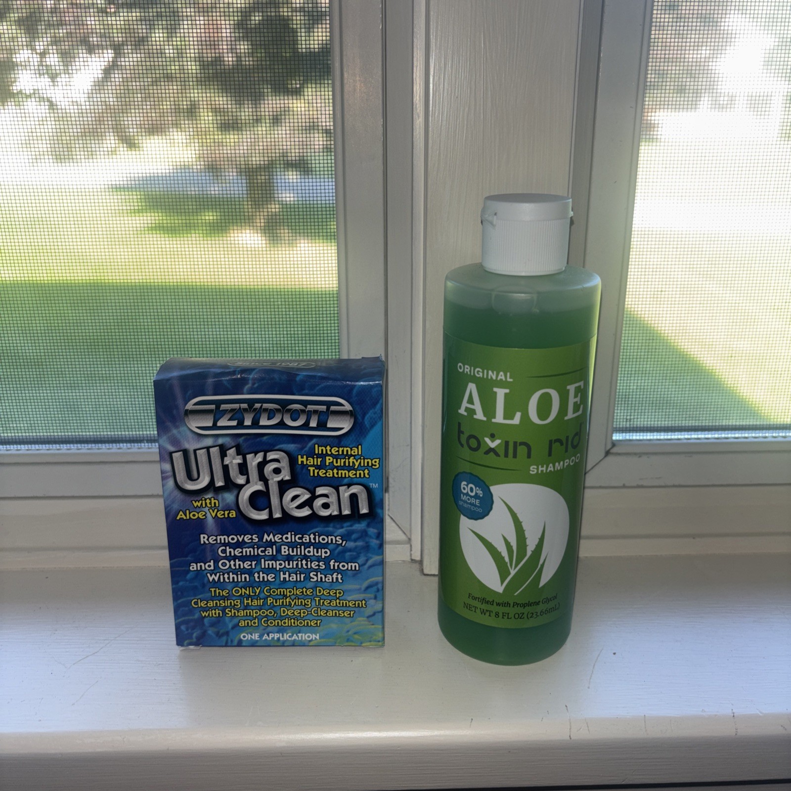 Original Aloe Toxin Rid Shampoo + Zydot Ultra Clean – For Hair Follicle