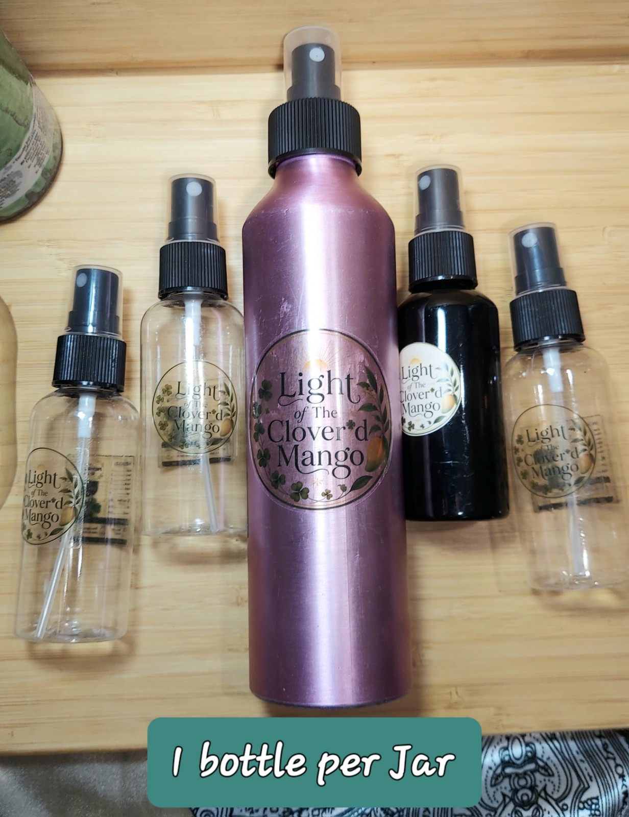 Light of The Clover’d Mango. Skin Replenishing Oil, 100% Organic