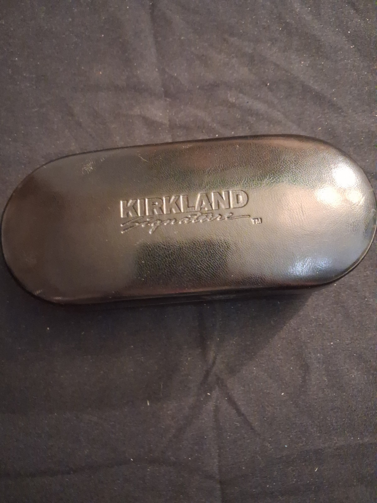 Kirkland Signature Sunglass Eyeglass Black Hard Case Only – Black Interior