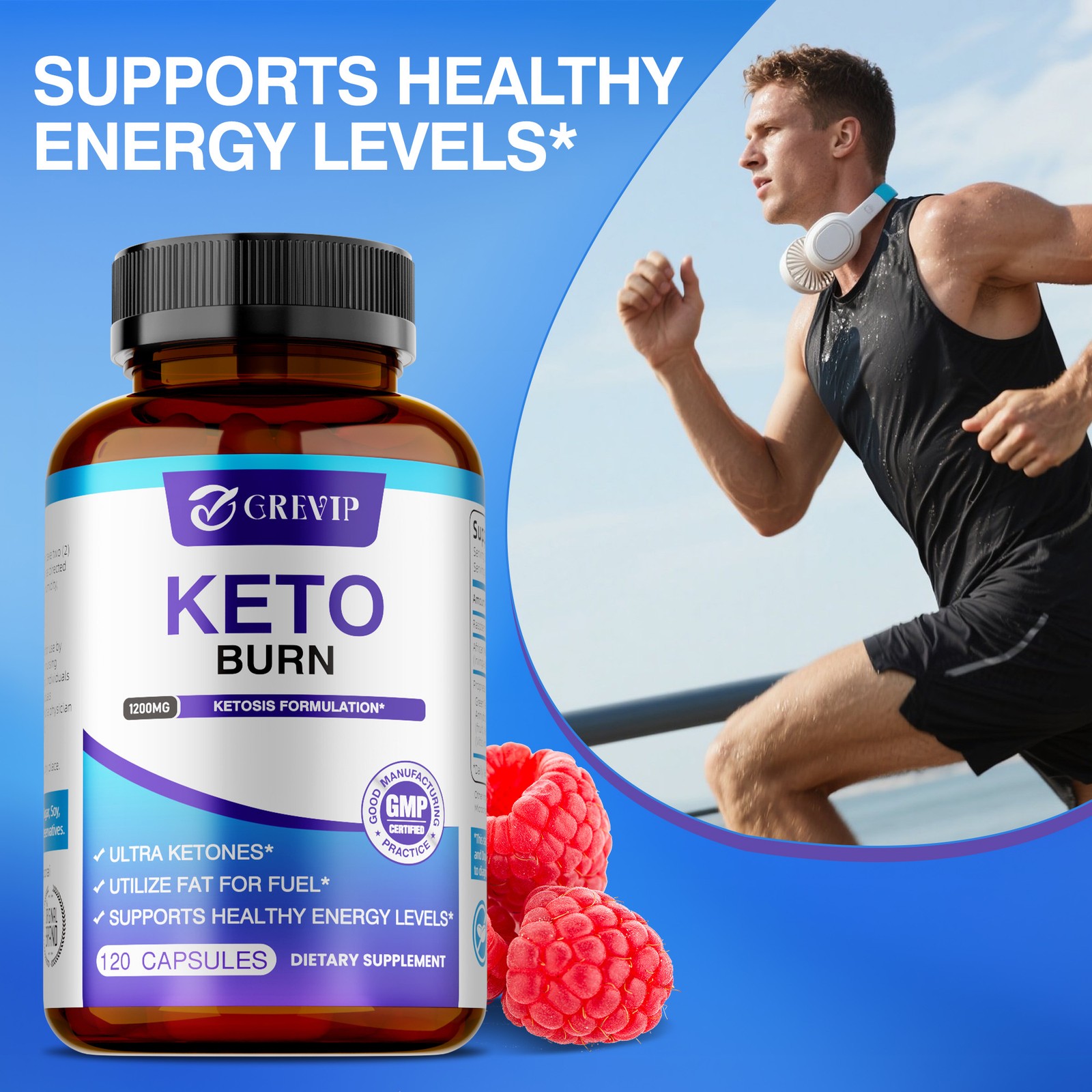KETO 240pcs – Detoxifies, Metabolism, Suppresses Appetite, Replenishes Energy