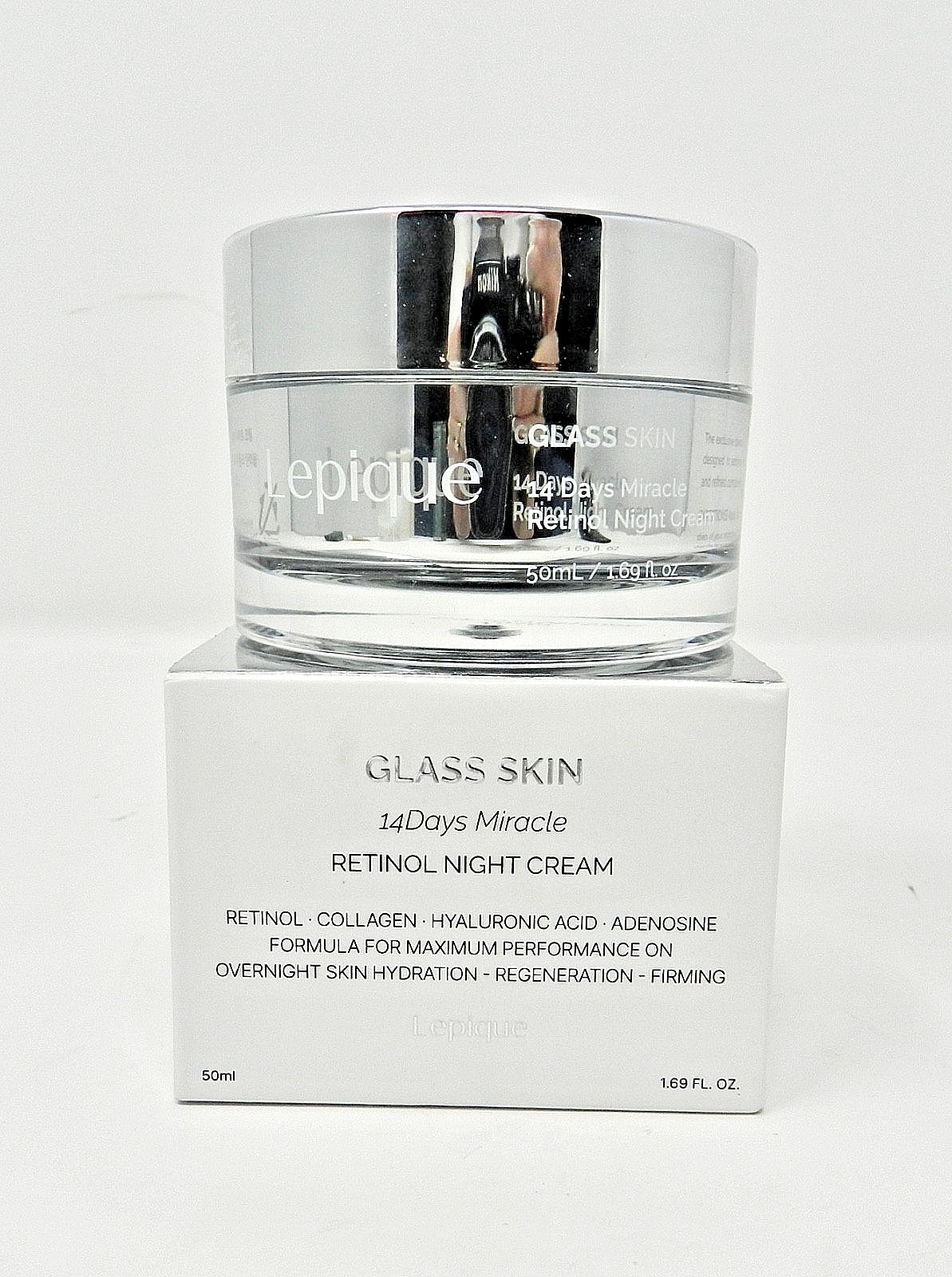 Lepique Glass Skin 14Days Miracle Retinol Night Cream 50 mL 1.69 oz