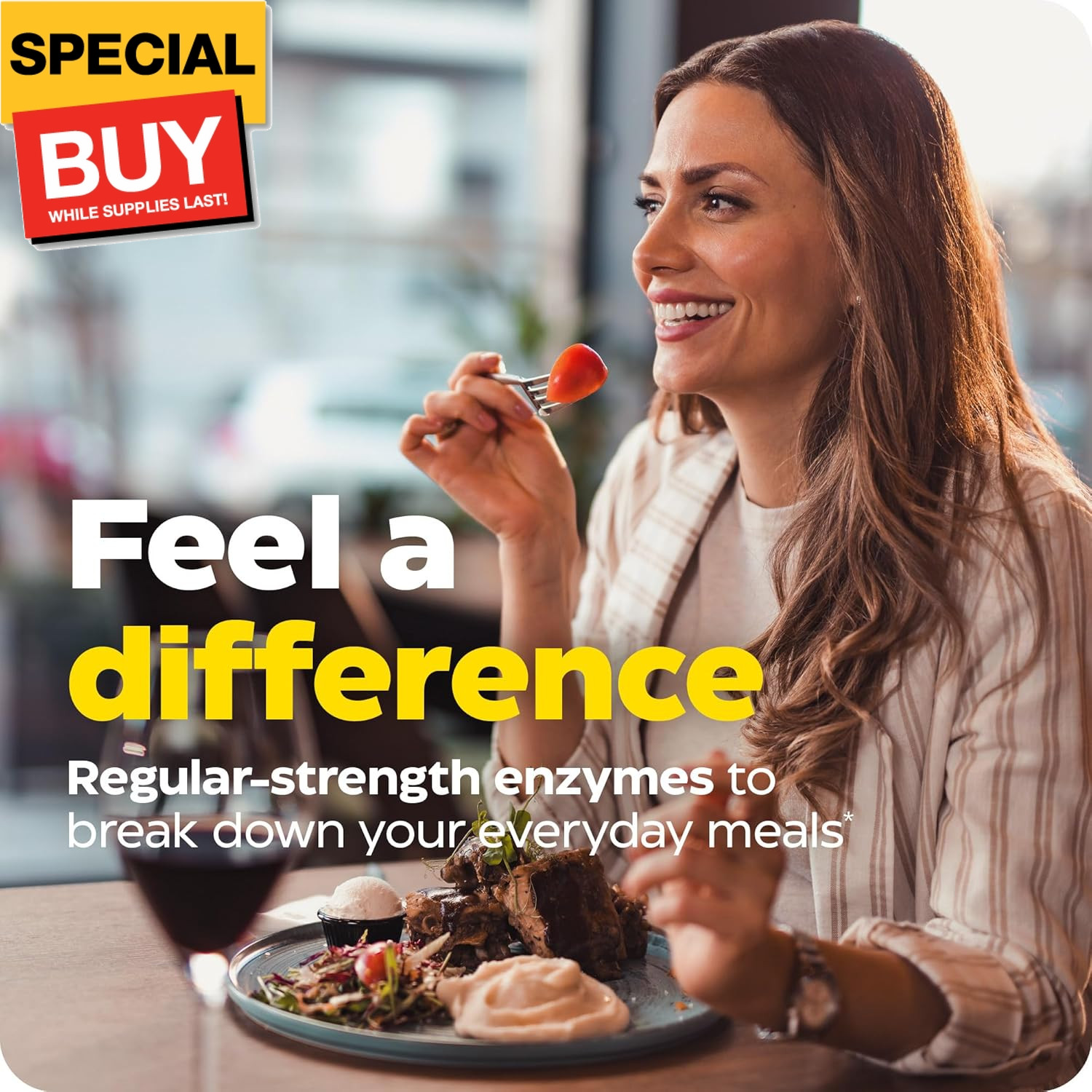 Digest, Full-Range, Everyday Digestive Enzymes, Offers Fast-Acting Gas & Bloatin