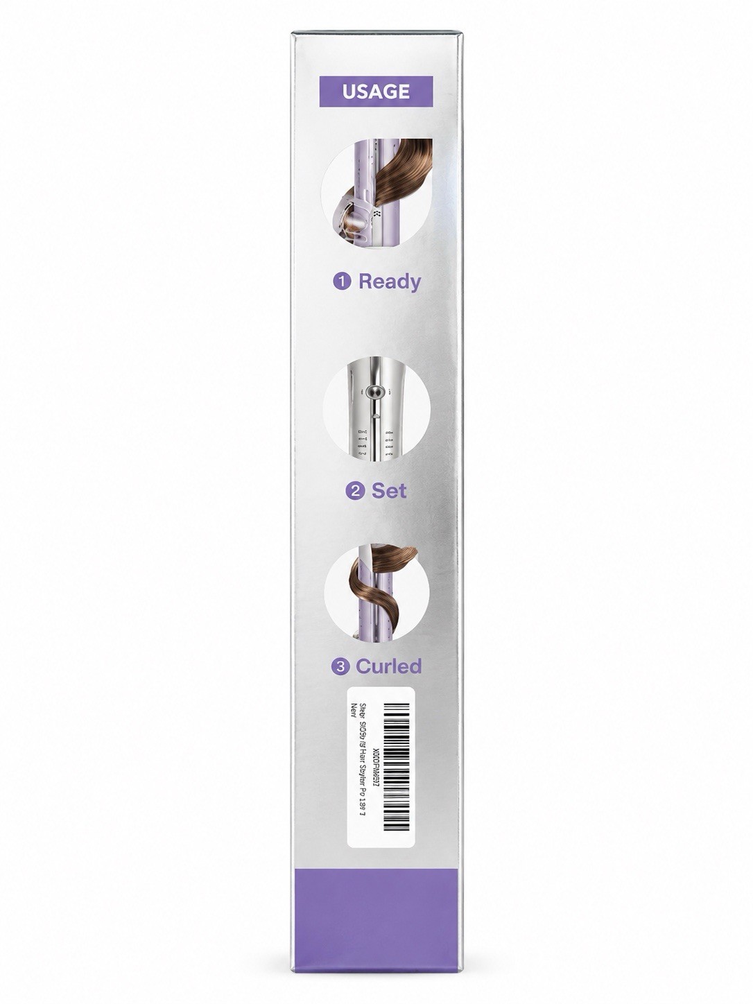 SHEGLAM HAIR One Touch Airflow Styler Pro 1in Ceramic Dual Voltage Purple