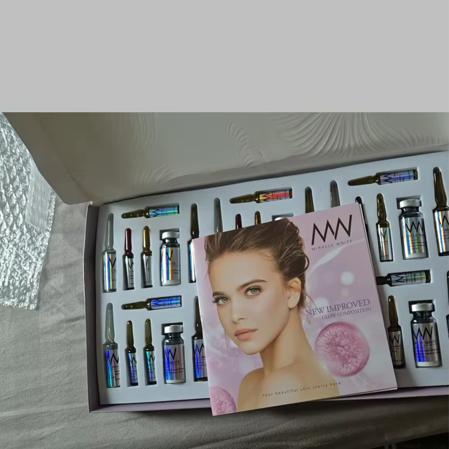 2 X 6 Sets Miracle White Pink Skin Whitening Beauty Original EXP 12/2030