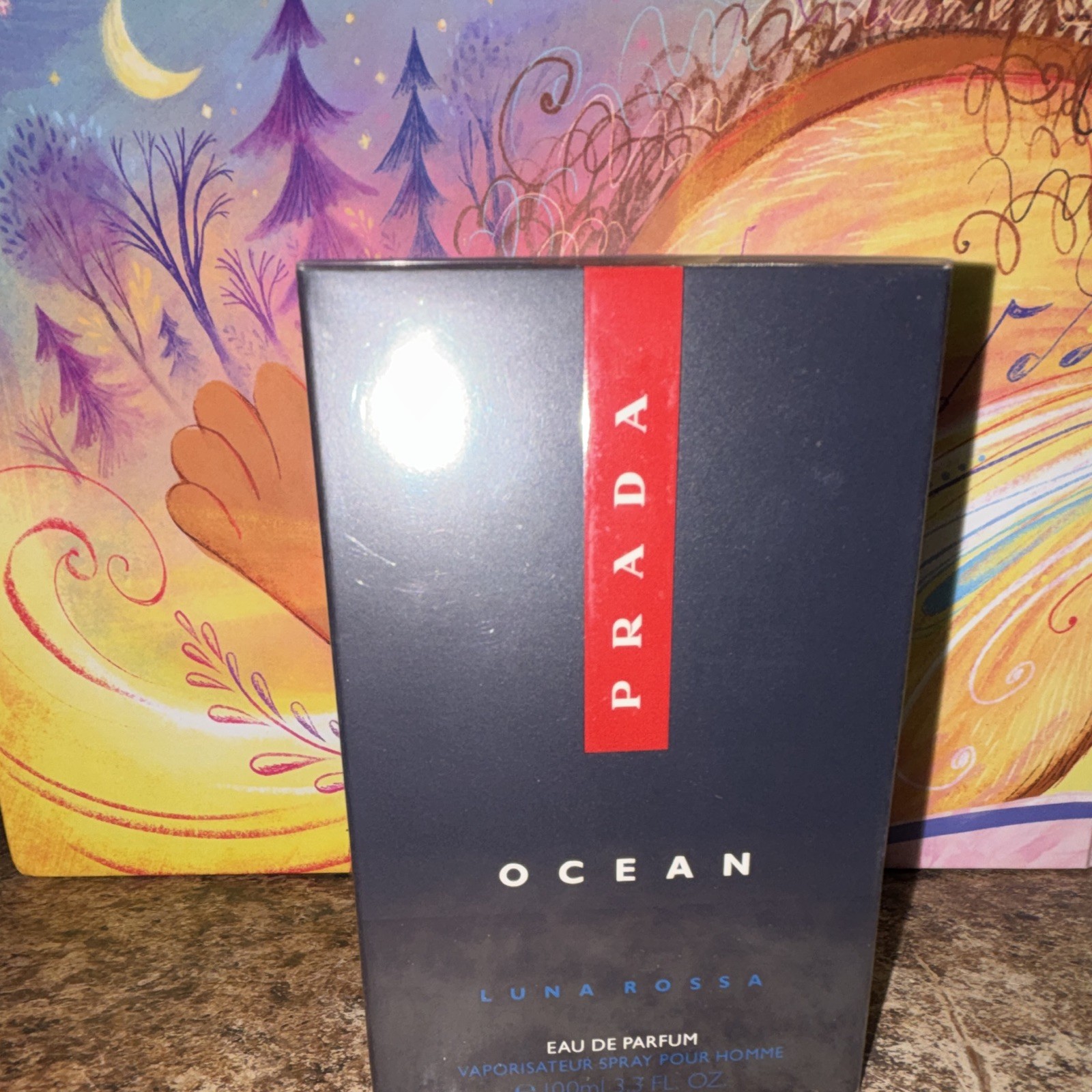 PRADA Luna Rossa Ocean Eau de Parfum Spray, Regular Size 3.3 fl oz