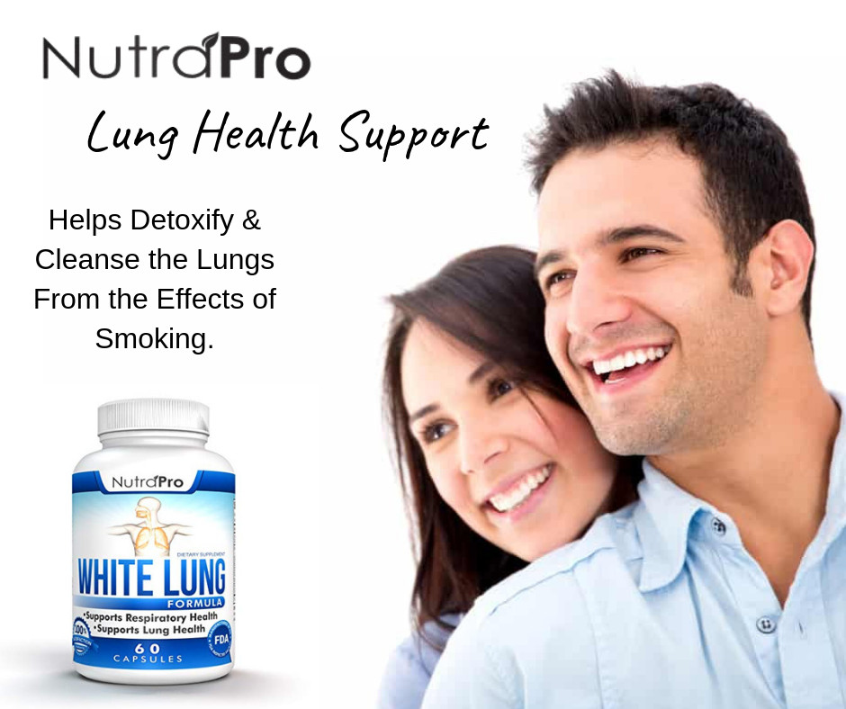 White Lung – Lung Cleanse & Detox.Support Clear Lungs a Healthy Lungs Supplement