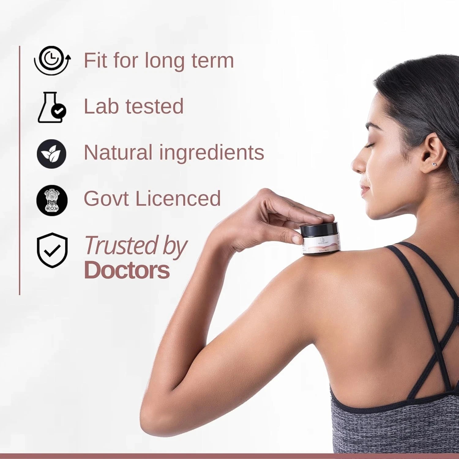 Relixi Muscle Pain Balm | Natural Relief for Muscle Pain, Soreness, 30gm