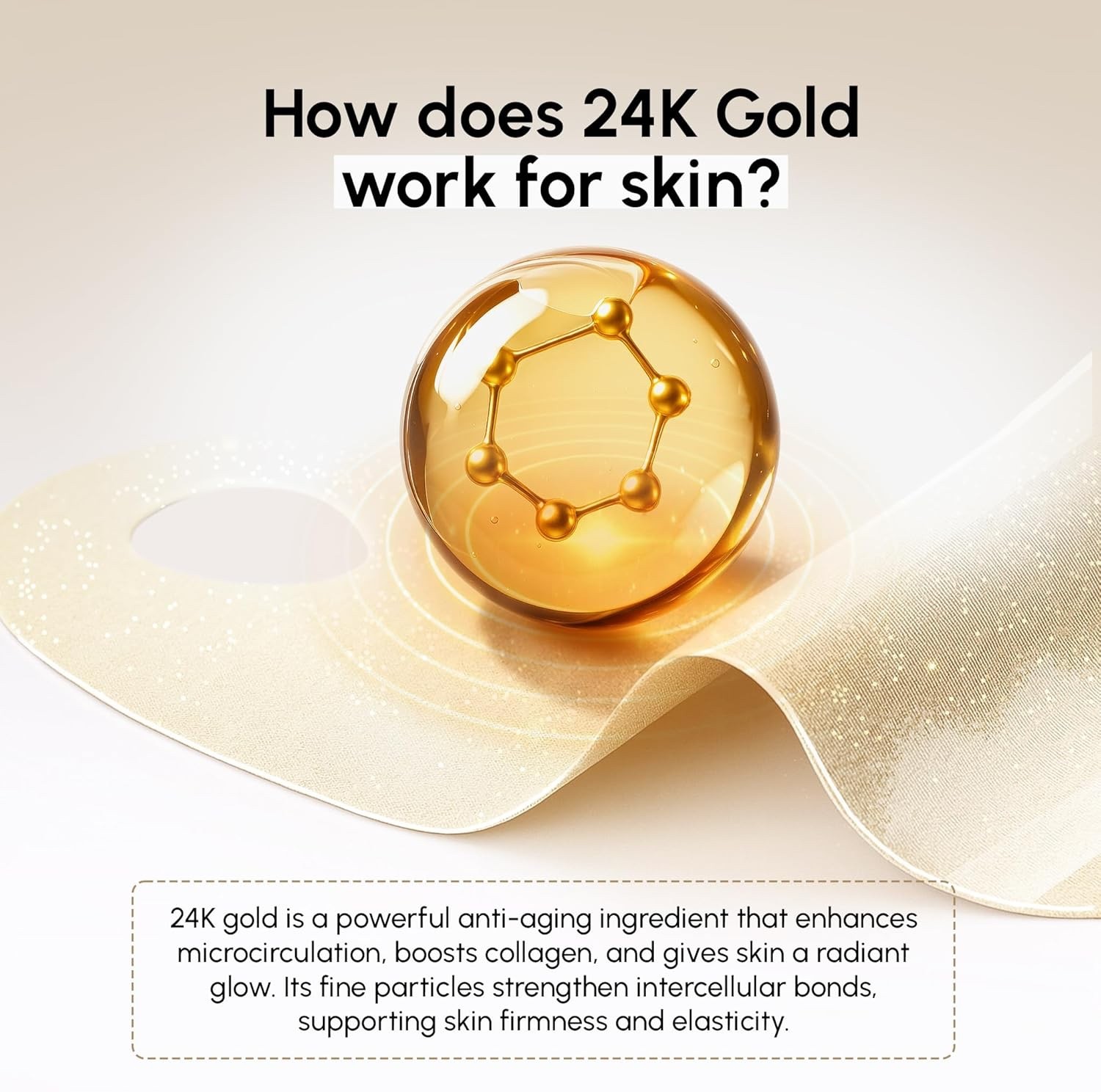 MAREE Chin Strap V Line Lifting Mask 24K Gold Face & Neck Lift Tape Sleep Mask