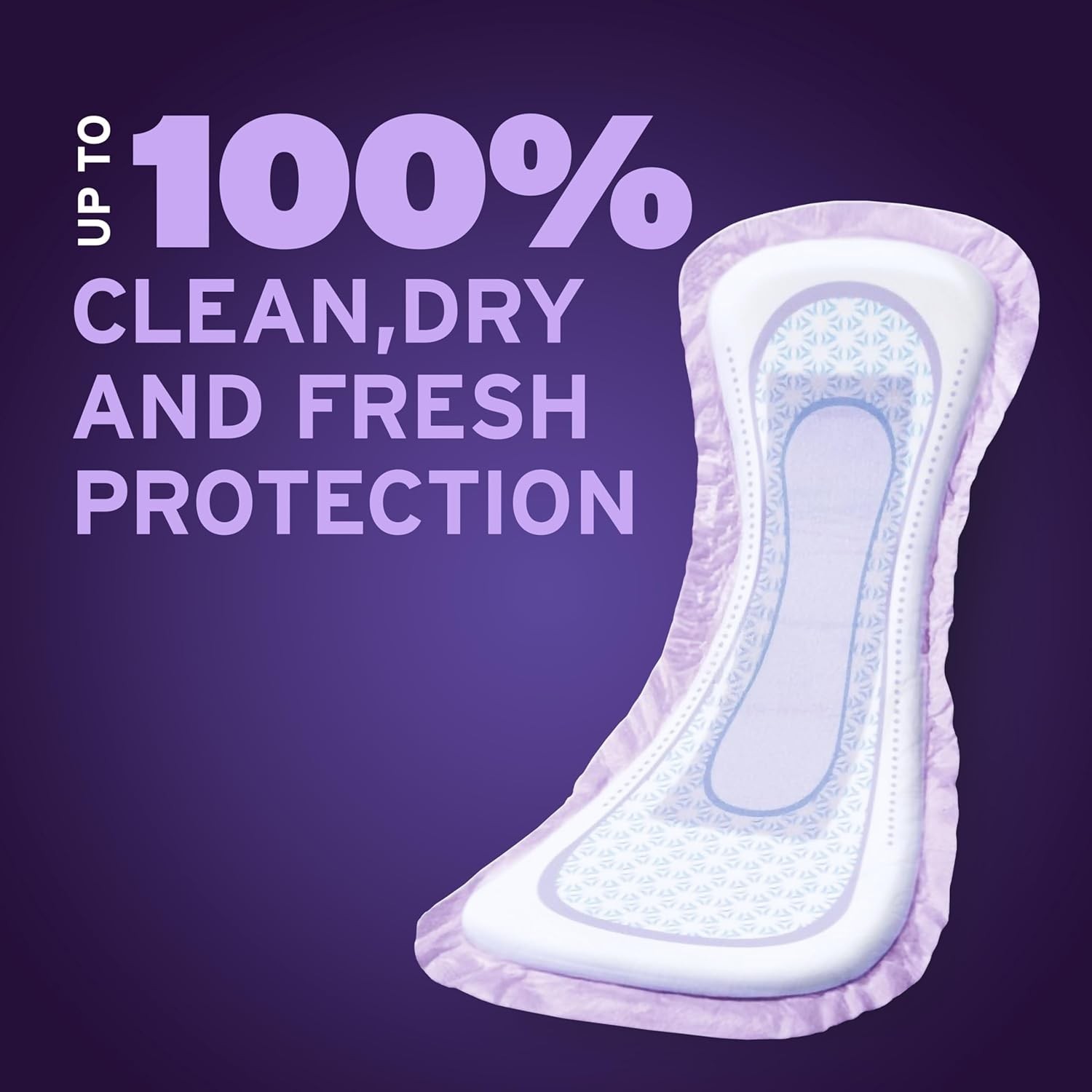 Overnight Incontinence Pads 8 Drop Extra Coverage 96 Ct Postpartum