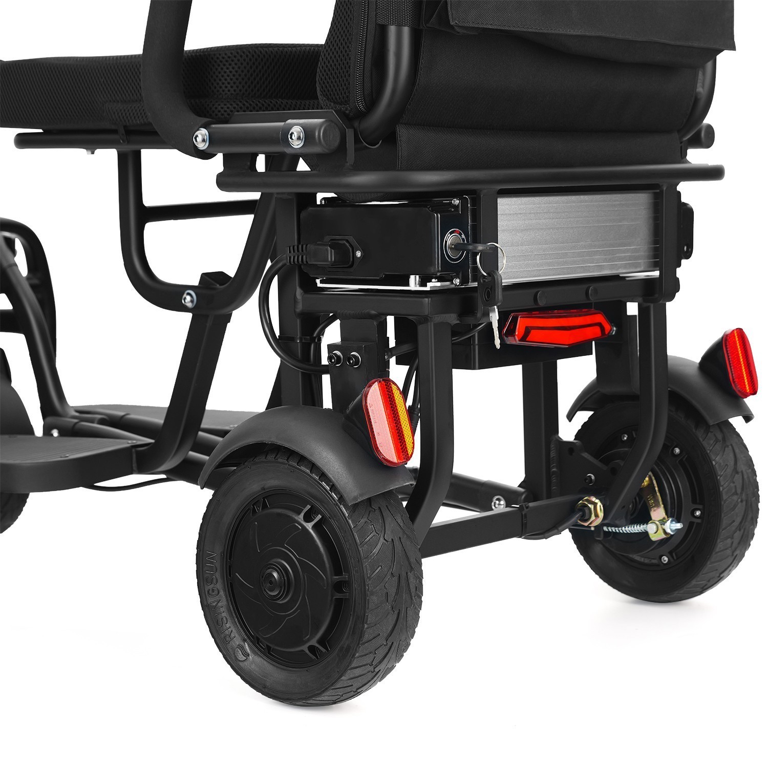 Three-Wheel Foldable Scooter Electric Adult, 3 Speed Adjustment Mobility Scooter
