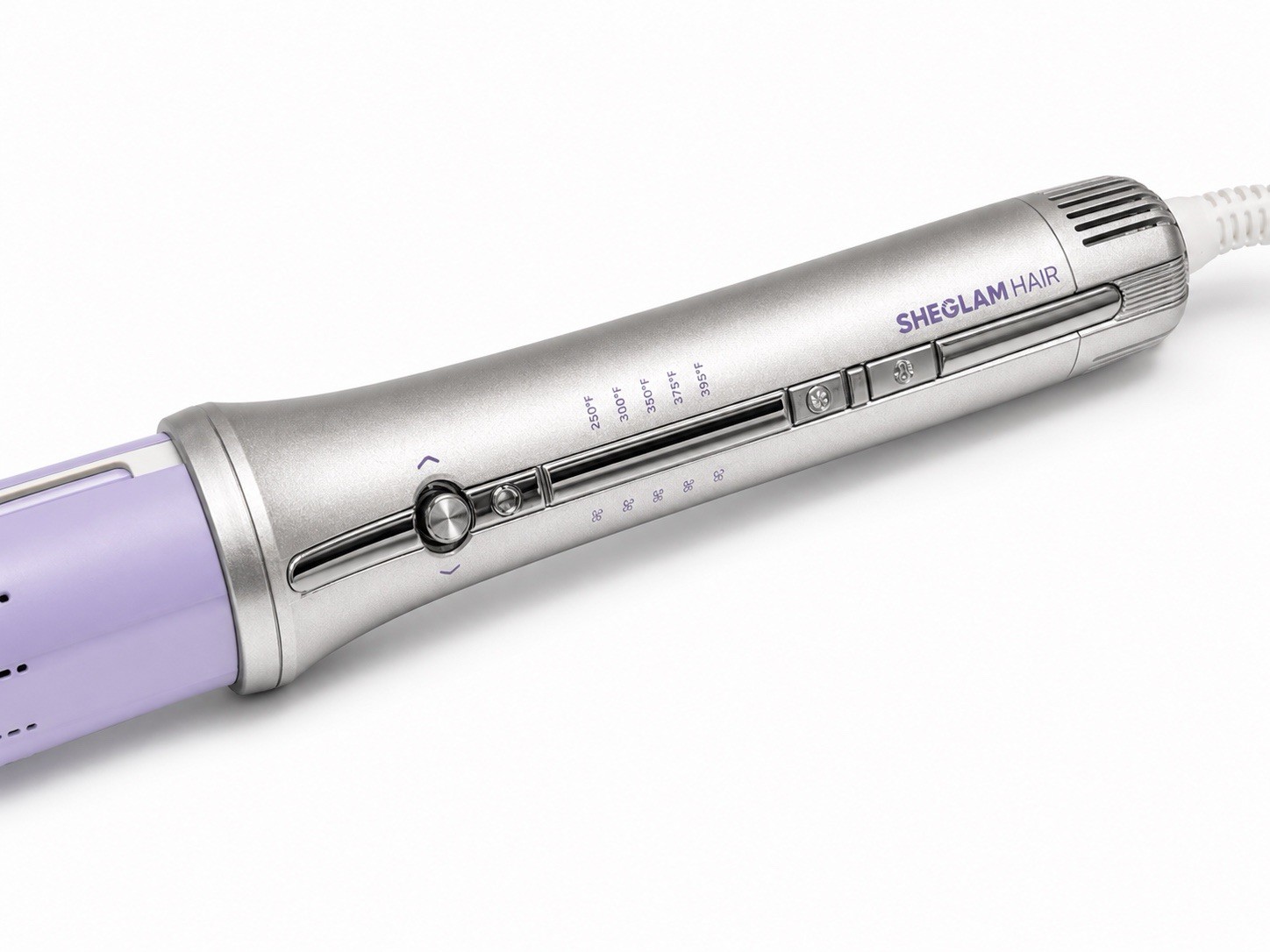SHEGLAM HAIR One Touch Airflow Styler Pro 1in Ceramic Dual Voltage Purple