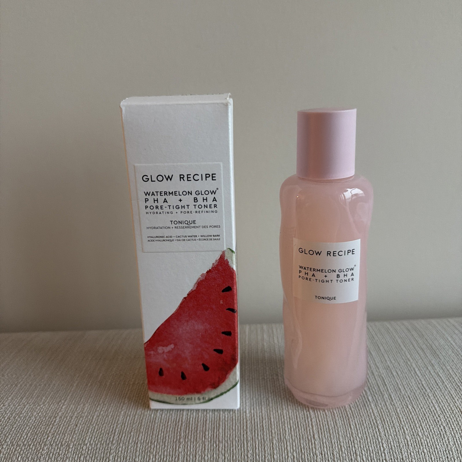 GLOW RECIPE Watermelon Glow PHA + HBA Pore-Tight Toner 150mL/5fl.oz