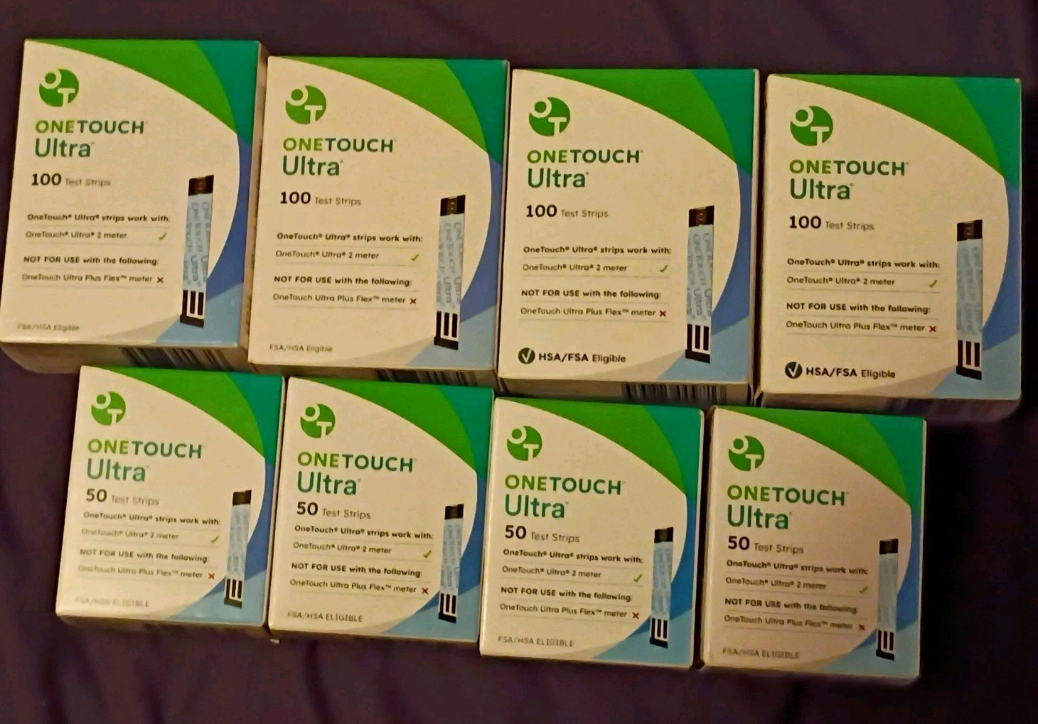 One Touch Ultra Test Strips – 600 Ct Exp. 10/2026-4/2027 New Sealed