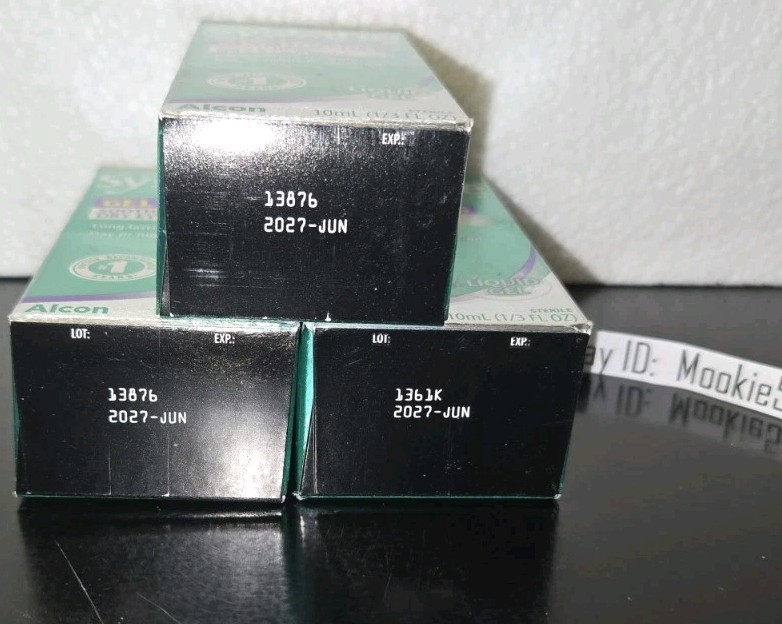 EXP 07/2025+! 3 Box Lot Systane GEL DROPS Dry Eye Relief 10mL 1/3oz Day Night