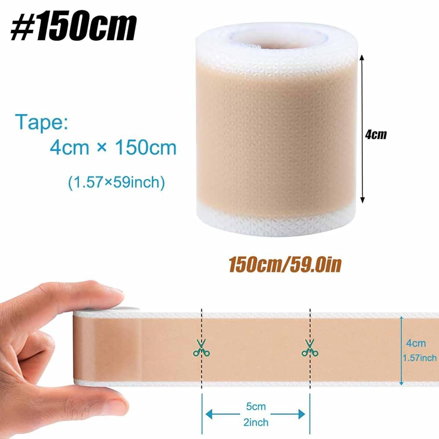 2pack Overnight Silicone Wrinkle Patches Face Anti Wrinkle Tape Forehead Neck